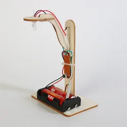 Gizmo juguete de física educativo con rompecabezas y lámpara