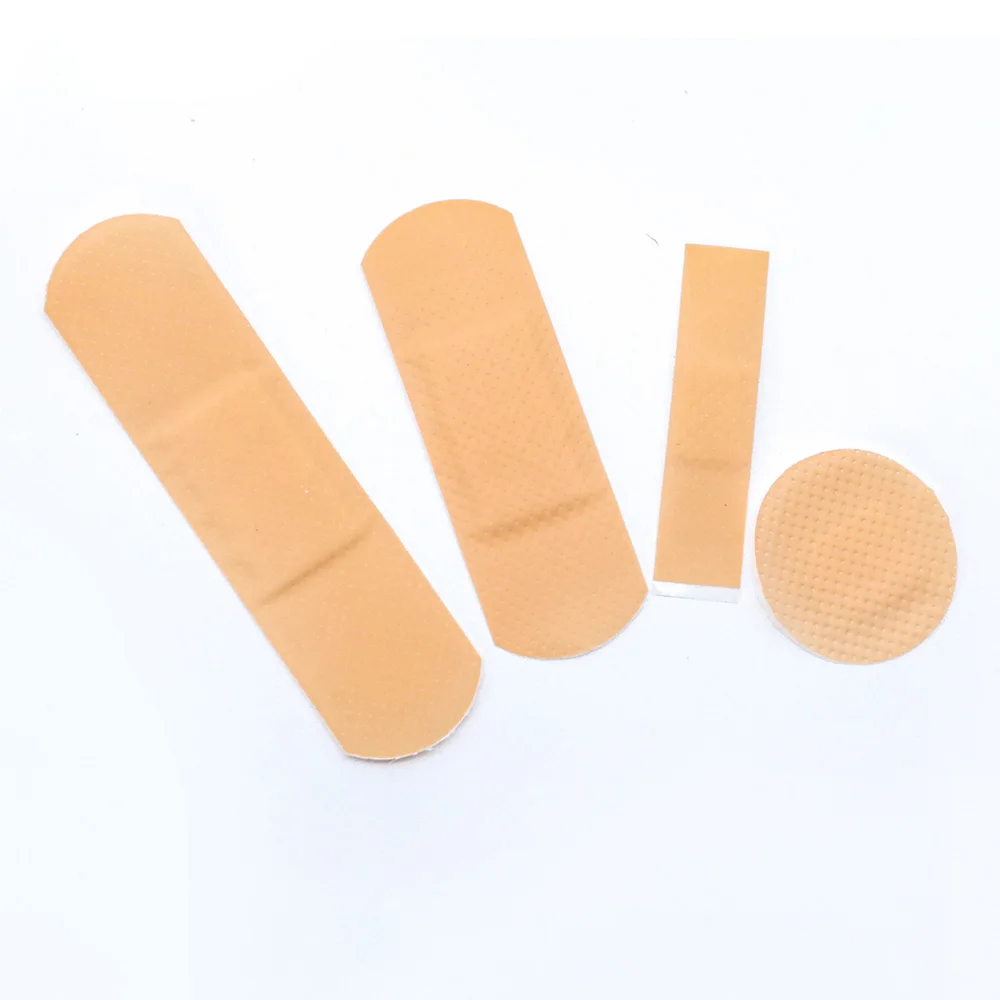 100 unids/lote vendaje para la piel del bebé impermeable transpirable yeso adhesivo rayas para heridas hemostasia pegatina banda vendaje de primeros auxilios - imagen 4