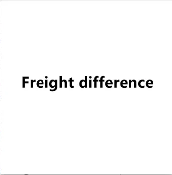 Freight difference