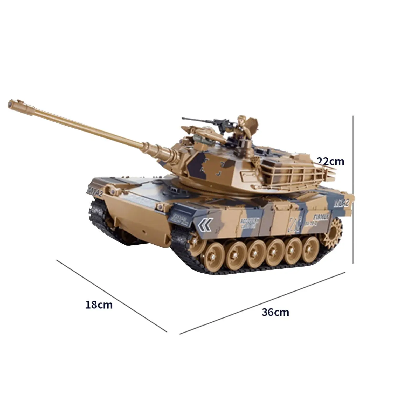RC Tank Simulation Water Ball Barrel up Down with Sound and Light Realistic for Boys Girls Mud Adults and Kids Sand Beach