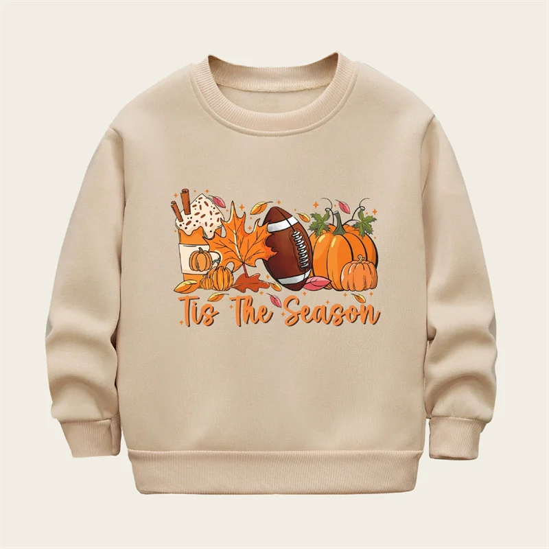 Sudadera de lana para niñas Halloween con cuello redondo térmico - imagen 5