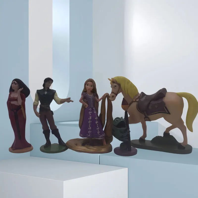Muñeca Rapunzel Disney con figura de acción para niños
