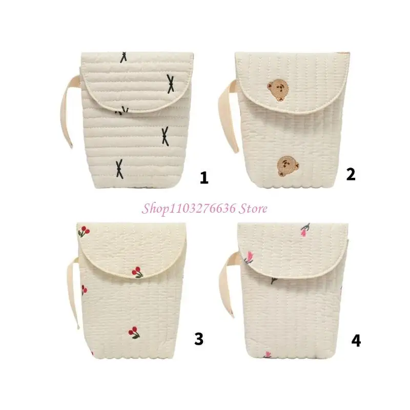 Bolsa colgante de algodón para pañales – Diseño práctico y suave - imagen 4