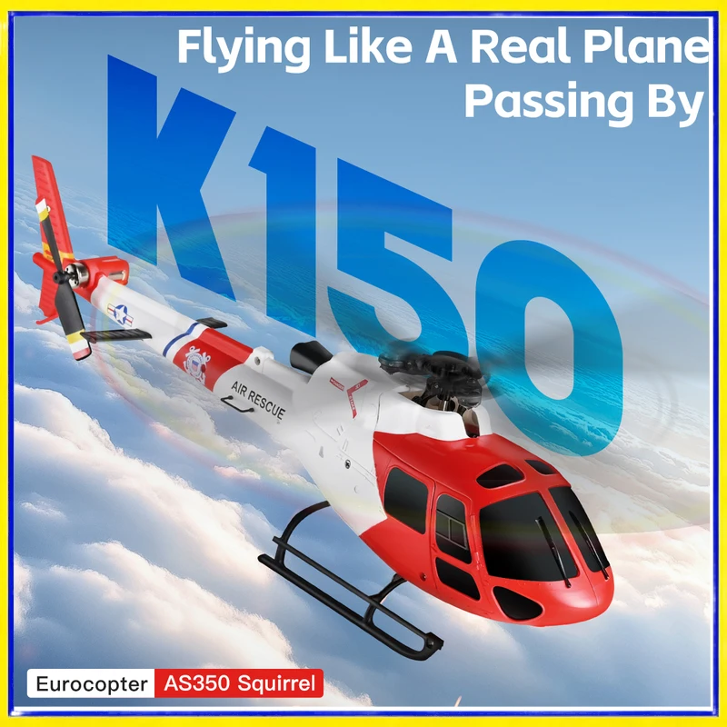 Wltoys K150 Helicóptero radiocontrol infantil – AS350 Squirrel