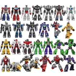 Transformador de bloques construcción Blokees Optimus Prime bumblebee, edición limitada, figura acción, juguetes transformadores, modelo Robot, regalo para niños