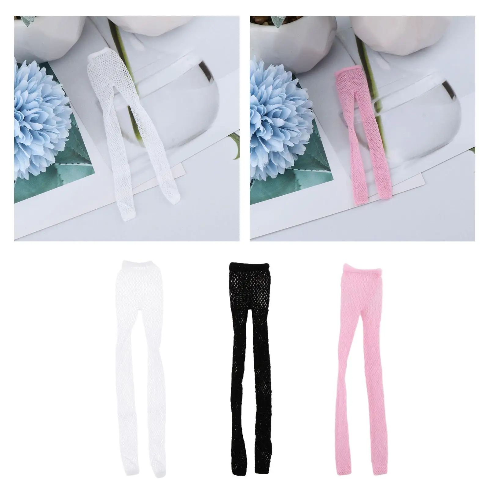 1:12 Female Action Figure Tights Stockings, Miniature Female Doll Dress up for 6'' inch Doll Figures
