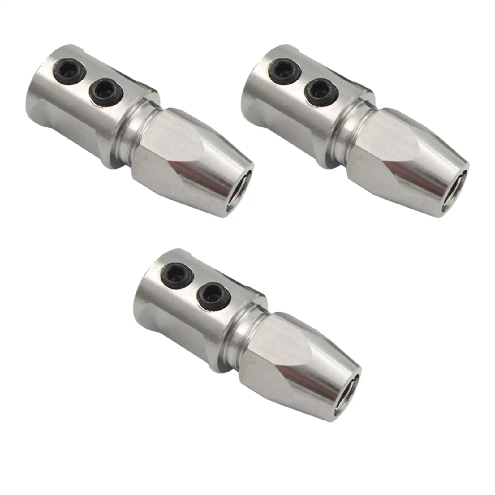 Metal Shaft Coupling DIY Replacement Flexible Shaft Coupler for RC Electric Boat Submarine Toy RC Ship Crawler Motor Vessel
