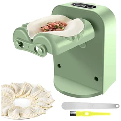 Máquina eléctrica para hacer dumplings, máquina automática para hacer empanadas y Wonton, prensa para dumplings, piel, molde para raviolis, accesorios de herramientas de cocina