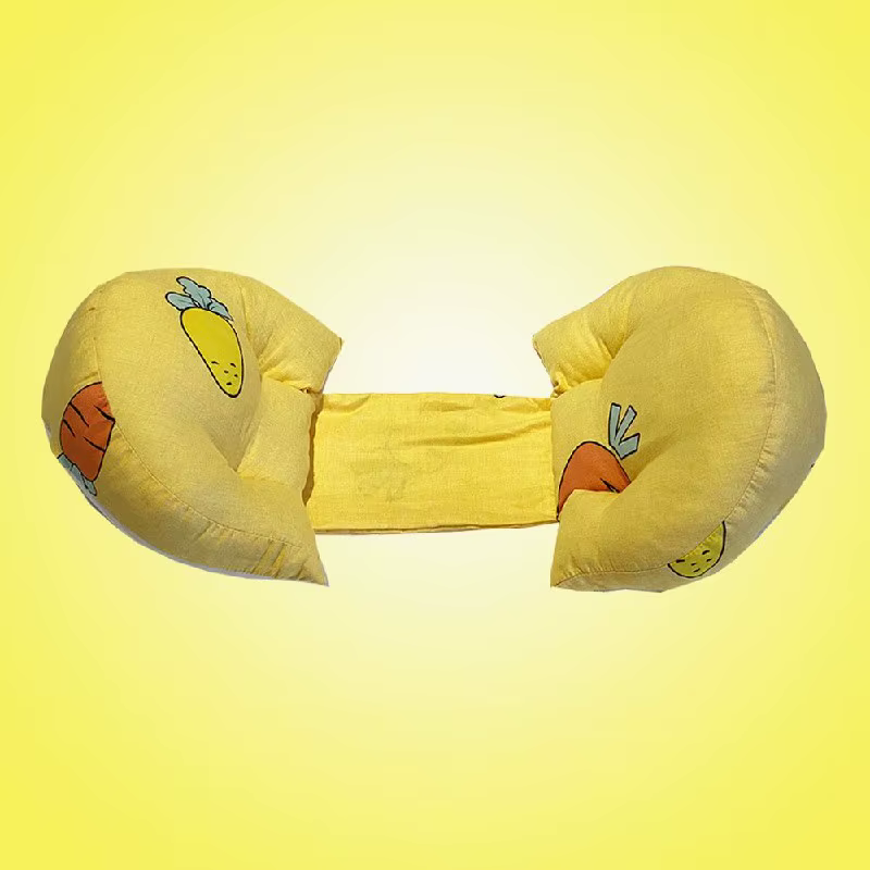 Almohada de maternidad de algodón puro con soporte lumbar para dormir lateral - imagen 3