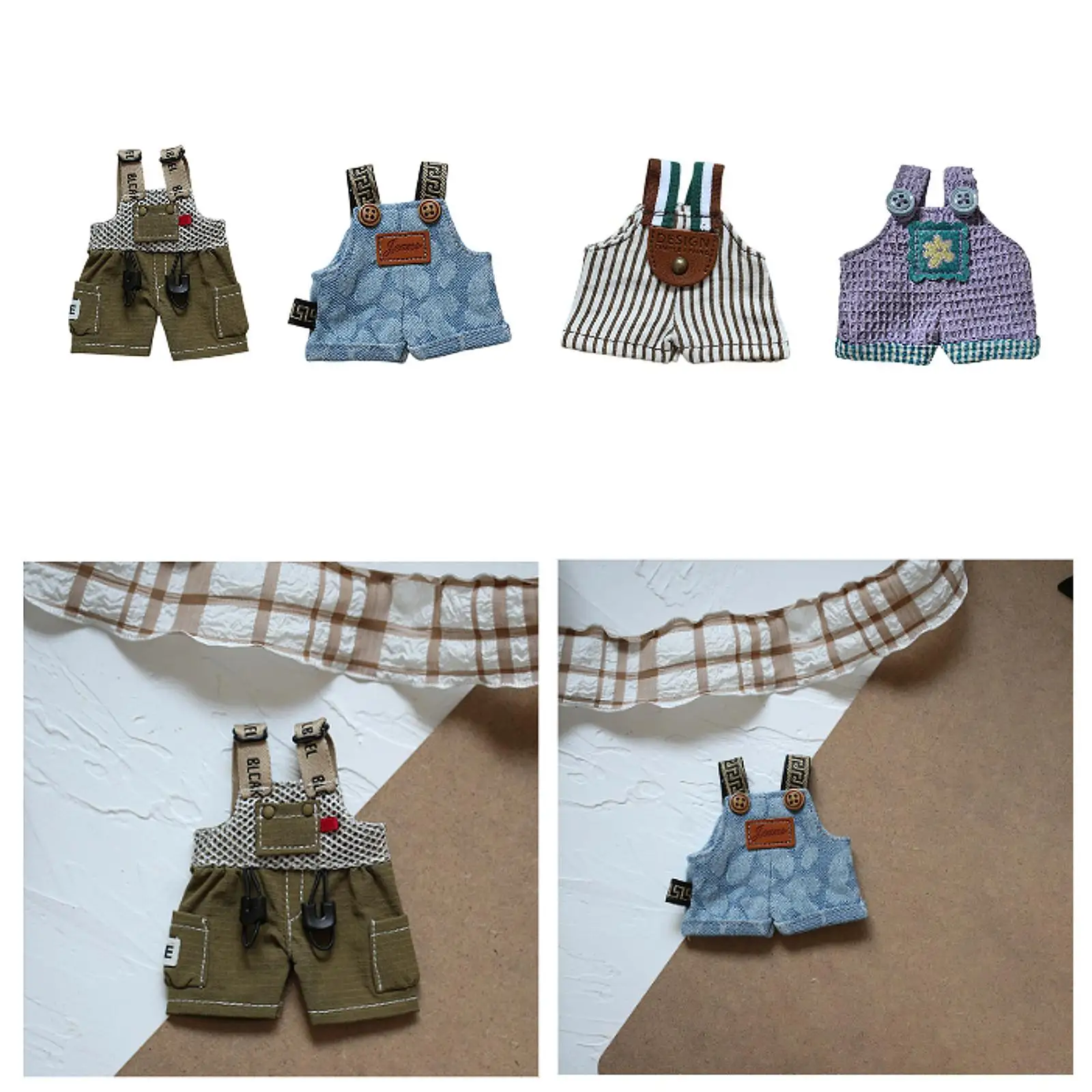 Doll Pants Flexibility DIY for Little Girls Photo Props Girl Doll Clothes