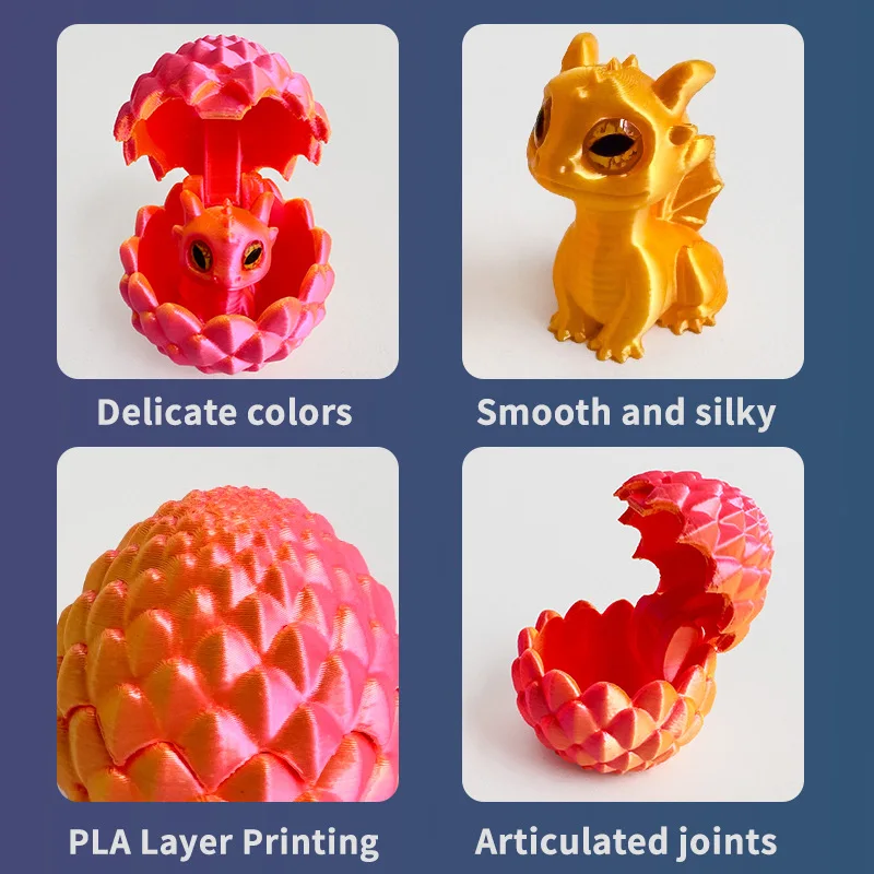 Huevo de dragón 3D sorpresa – Figura coleccionable para niños - imagen 4