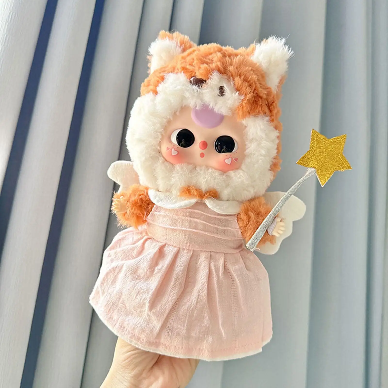 20cm Doll Outfit Collection for Creative Girls Gift DIY Accessories Pendant