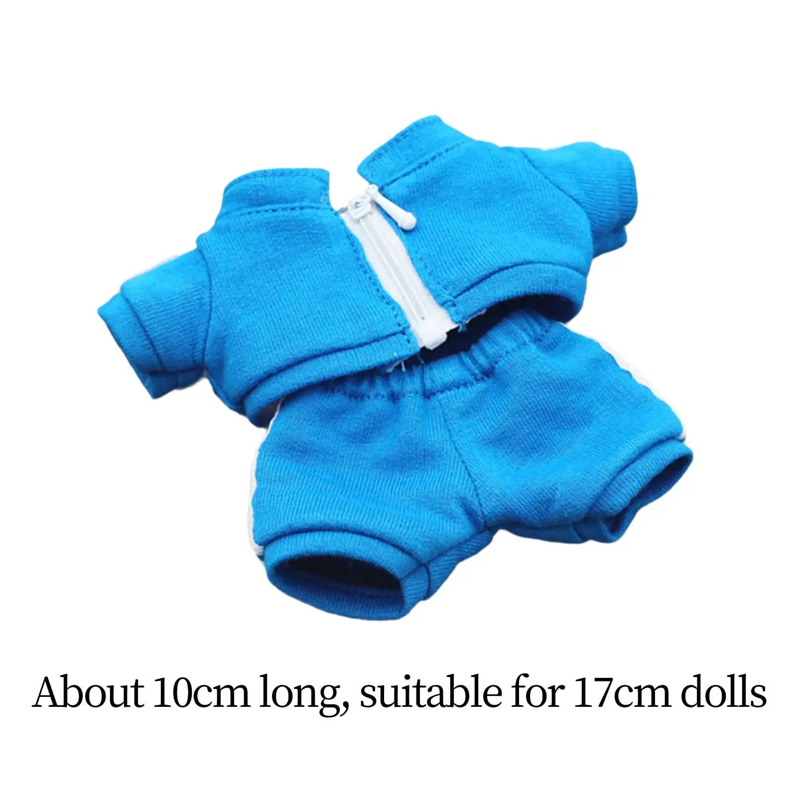 17cm Doll Clothes Keychain Doll Accessories Doll Costume Cute Doll Top and Pants Pendant Doll Outfits Party Favor Girl Gifts