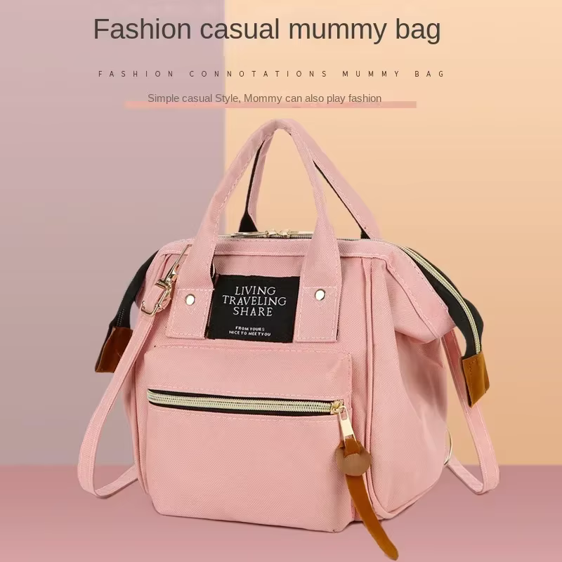 Bolsa de pañales tipo mochila para cochecito – Práctica y compacta - imagen 3