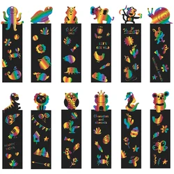 Set de marcapáginas para colorear dinosaurio y unicornio – ZYF