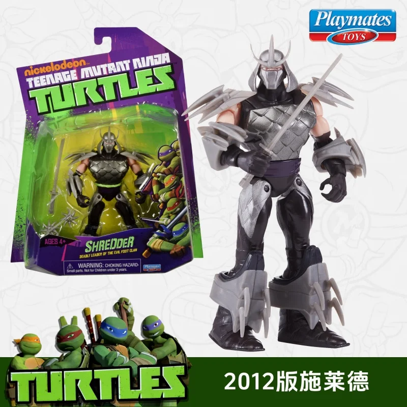 Playmates Tortugas Ninja mutantes adolescentes figura de acción conjunta móvil Leonardo Donatello trituradora muñeca modelo juguetes regalos para niños - imagen 5