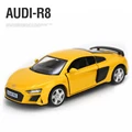 Audi R8 yellow