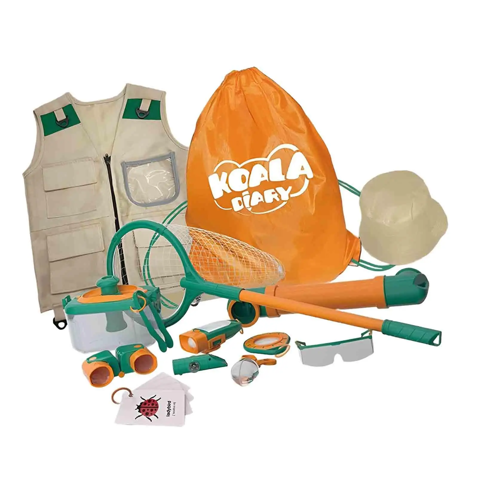 14Pcs Explorer Kits for Kids Children Toys Explorer Kits for Birthday Gift Children Day Gift Boys Girls Age 3-12 Years Old Kids