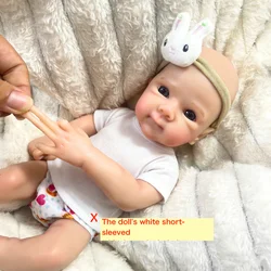 Muñeca reborn Bettie de silicona lavable para niñas