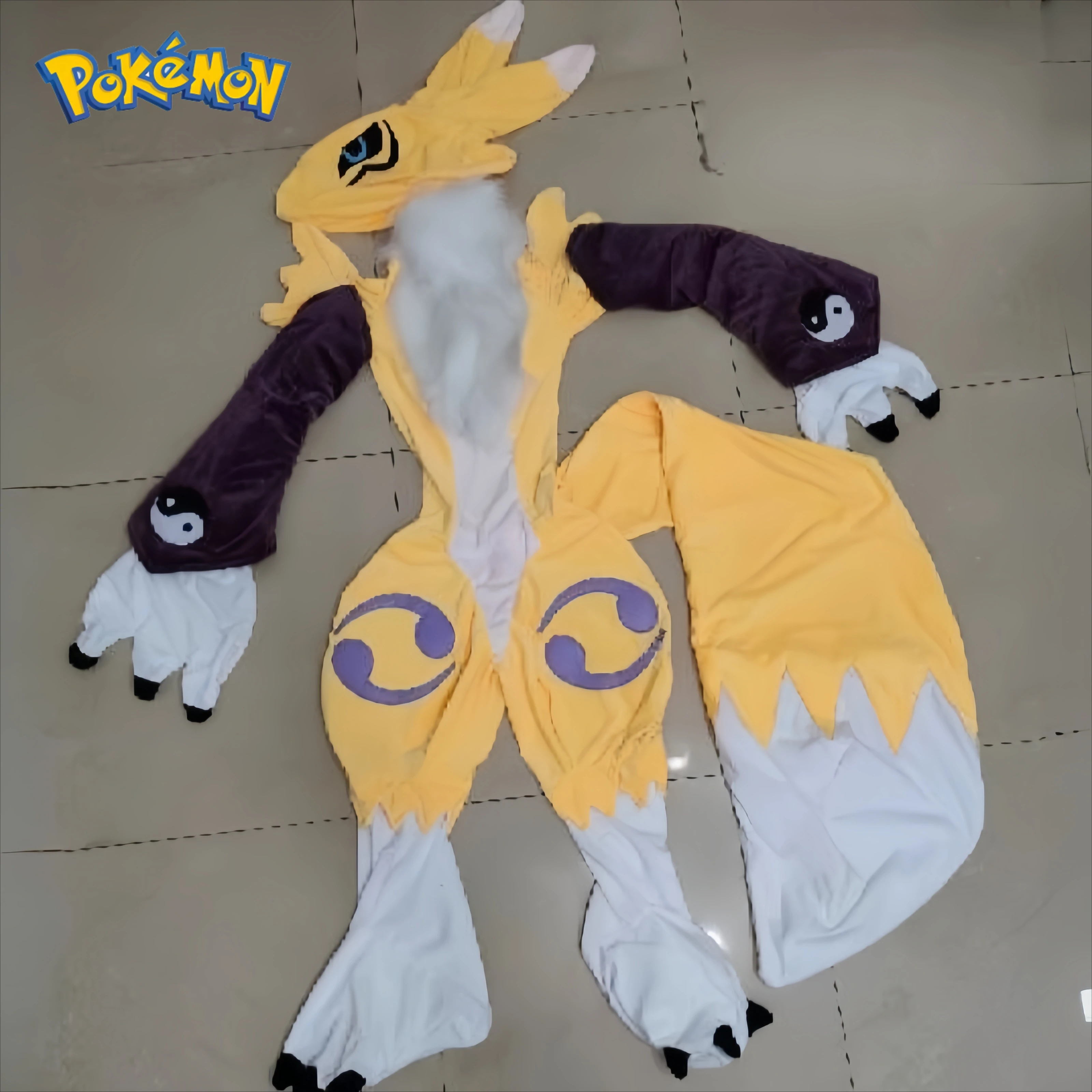 Youkomon Peluche Pokémon Cinderace Leafeon con funda de cuero suave - imagen 3