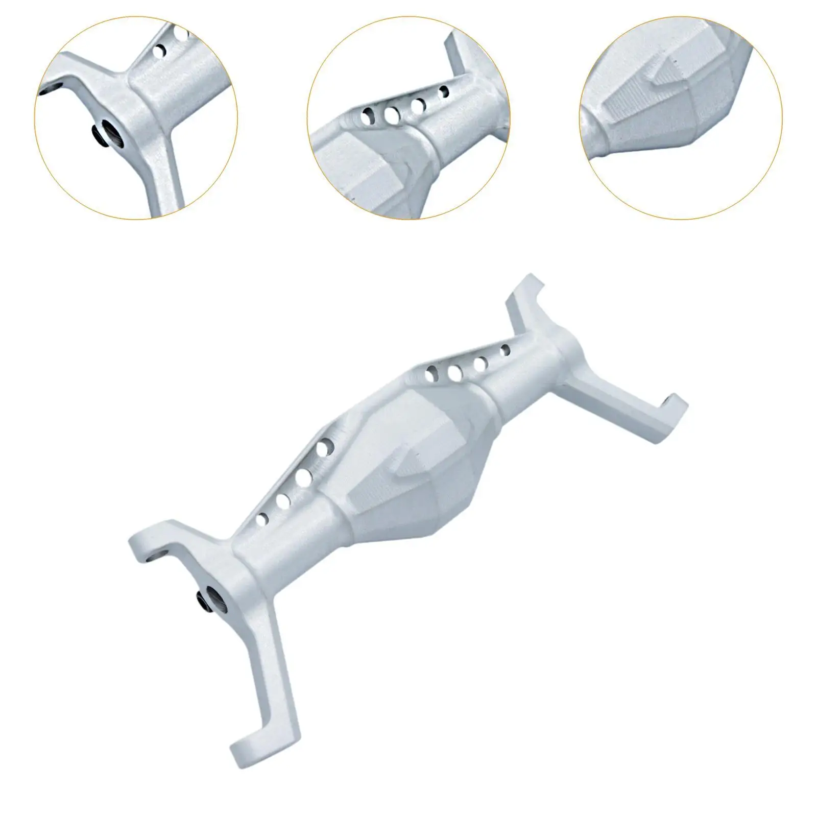 1/18 RC Crawler Axle Housing Spare Parts Aluminum Assembly Front Axle Housing for Utb18 Trucks Modification Vehicles Accessories