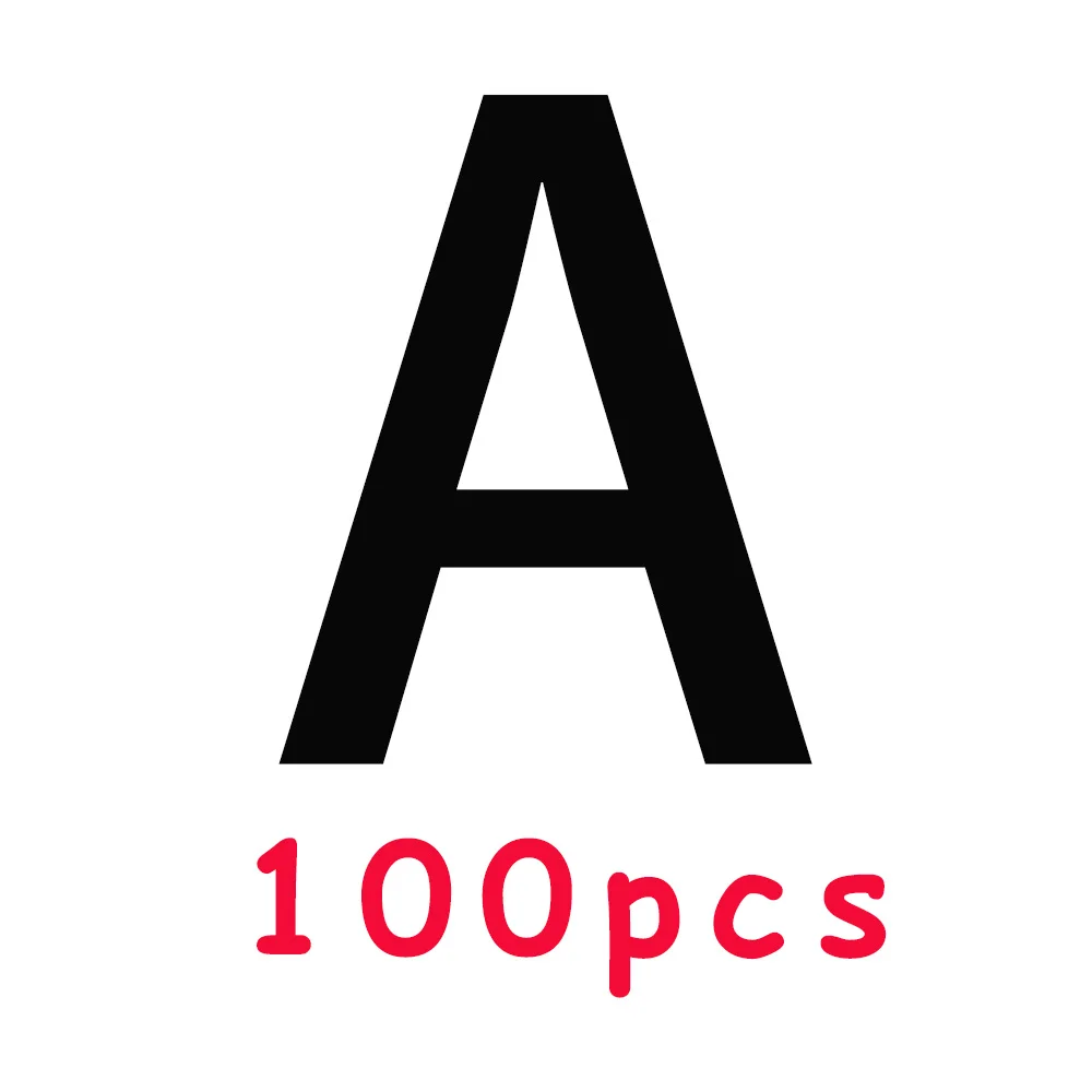 100pcs A