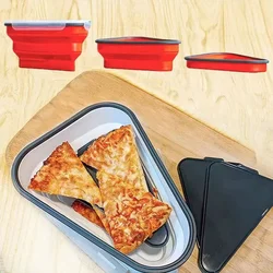 Recipiente de silicona reutilizable para comida de bebé – Plegable y antiherrumbres