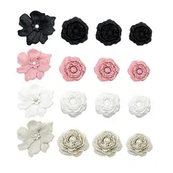 Dijes con flores para zapatos de playa – Hebilla desmontable