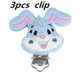 3pcs pastel blue