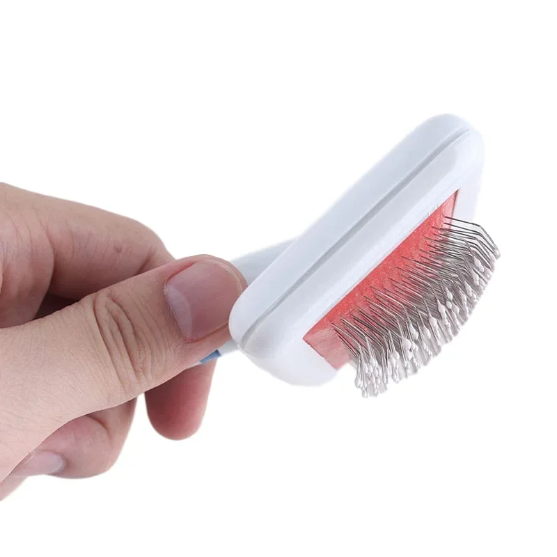 Pet Combs Cat Dog Comb Brush Needle Pet Hair Brush for Dog Cats Puppy Small Dog Hair Remover Pet Grooming Tool - imagen 4