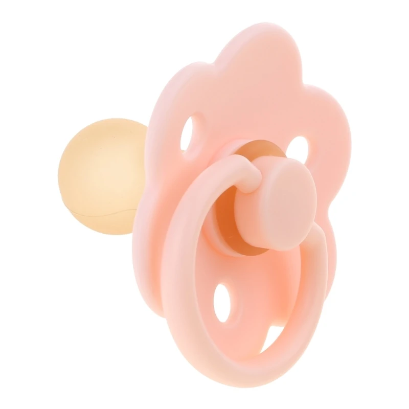 QX2D Baby Silicone Puppiier Flower Pacificadores Bibs - imagen 4