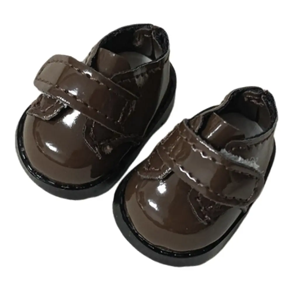 Zapatos de muñeca Labubu de 3,8 CM para 17CM, Material de cuero, zapatos de muñeca de varios estilos hechos a mano DIY para accesorios de muñeca Labubu, juguetes para muñecas - imagen 4