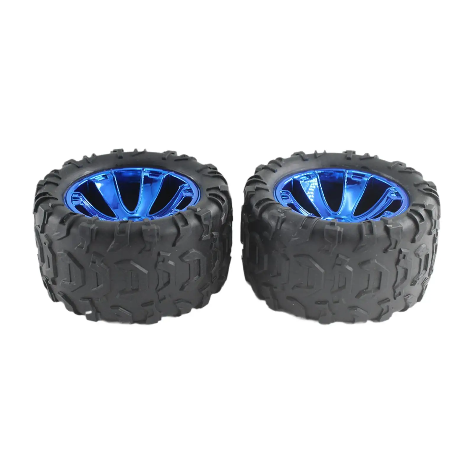 2Pcs 1/14 RC Car Tire Set Professional Easy to Install RC Components Car Spare