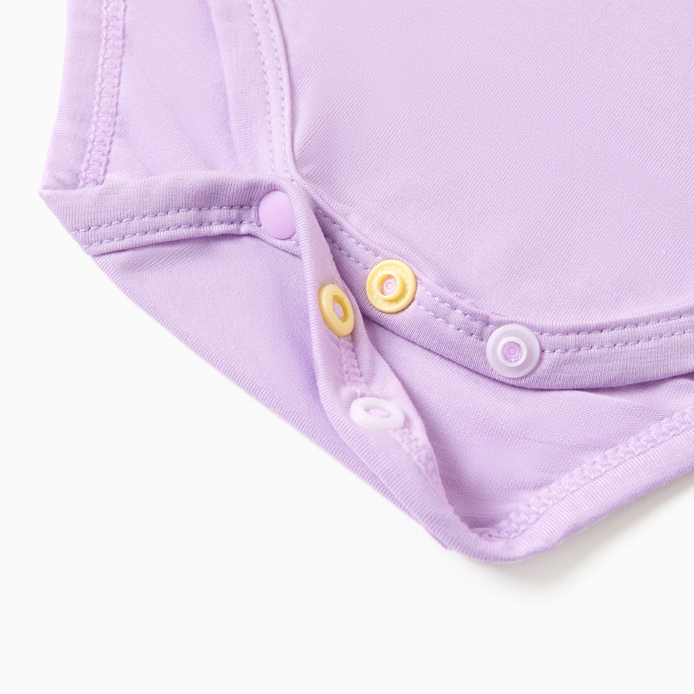 PatPat Bambú Paquete de 5 mamelucos casuales para bebé/niña - imagen 4