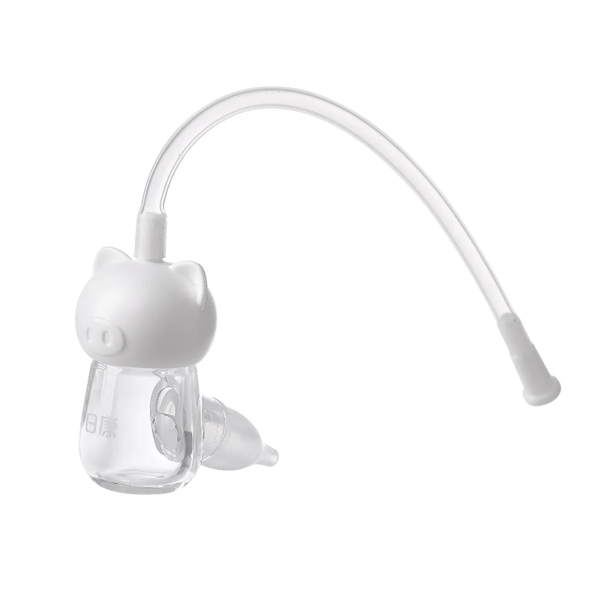 Aspirador nasal para bebés, limpieza de moco nasal para niños recién nacidos, tapón nasal de succión bucal Manual antirreflujo para bebés - imagen 5