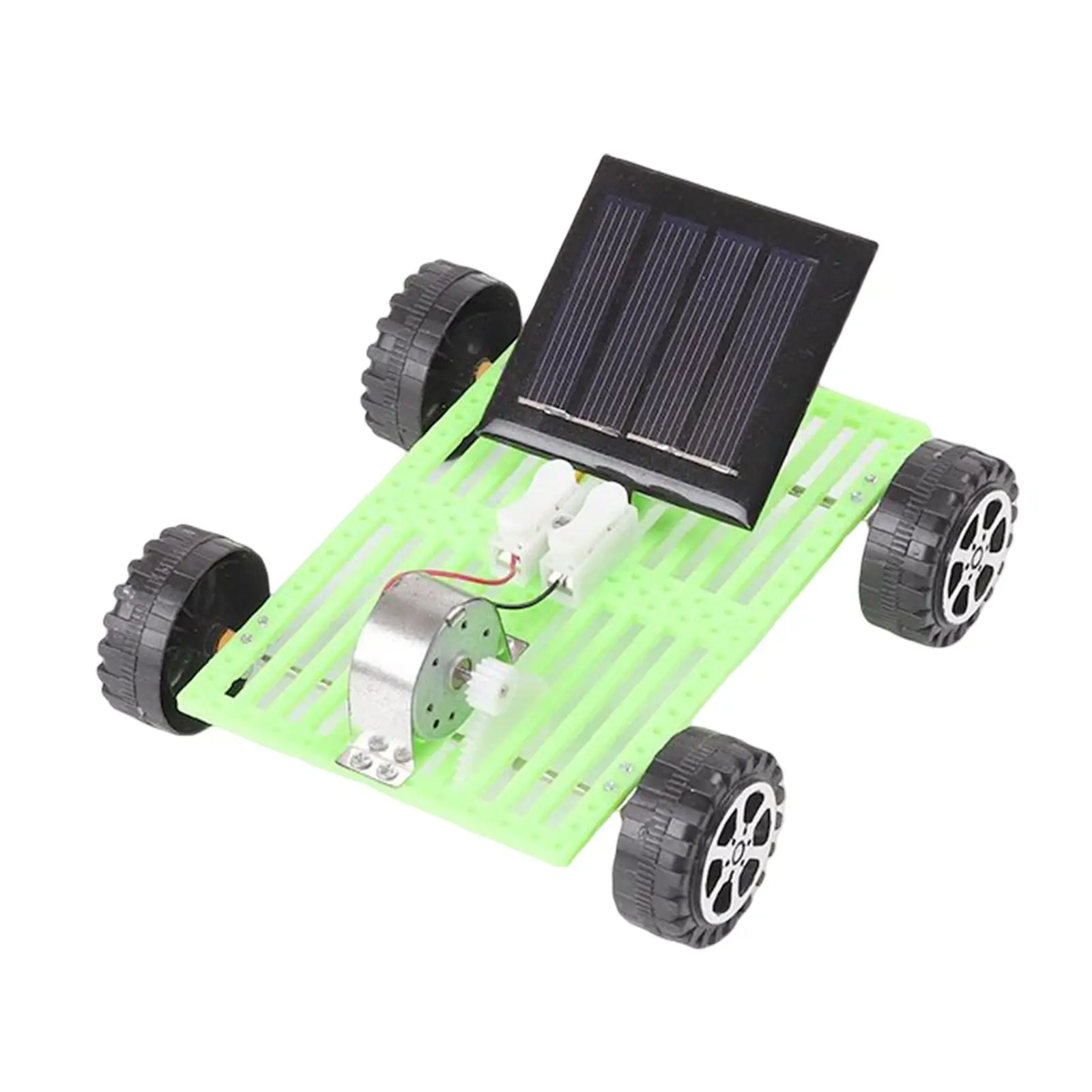DIY Stem Science Toys Solar Car Electric Motor Assembly Accessories