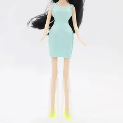 Muñeca de moda 1/12 con cabeza intercambiable y maquillaje realista