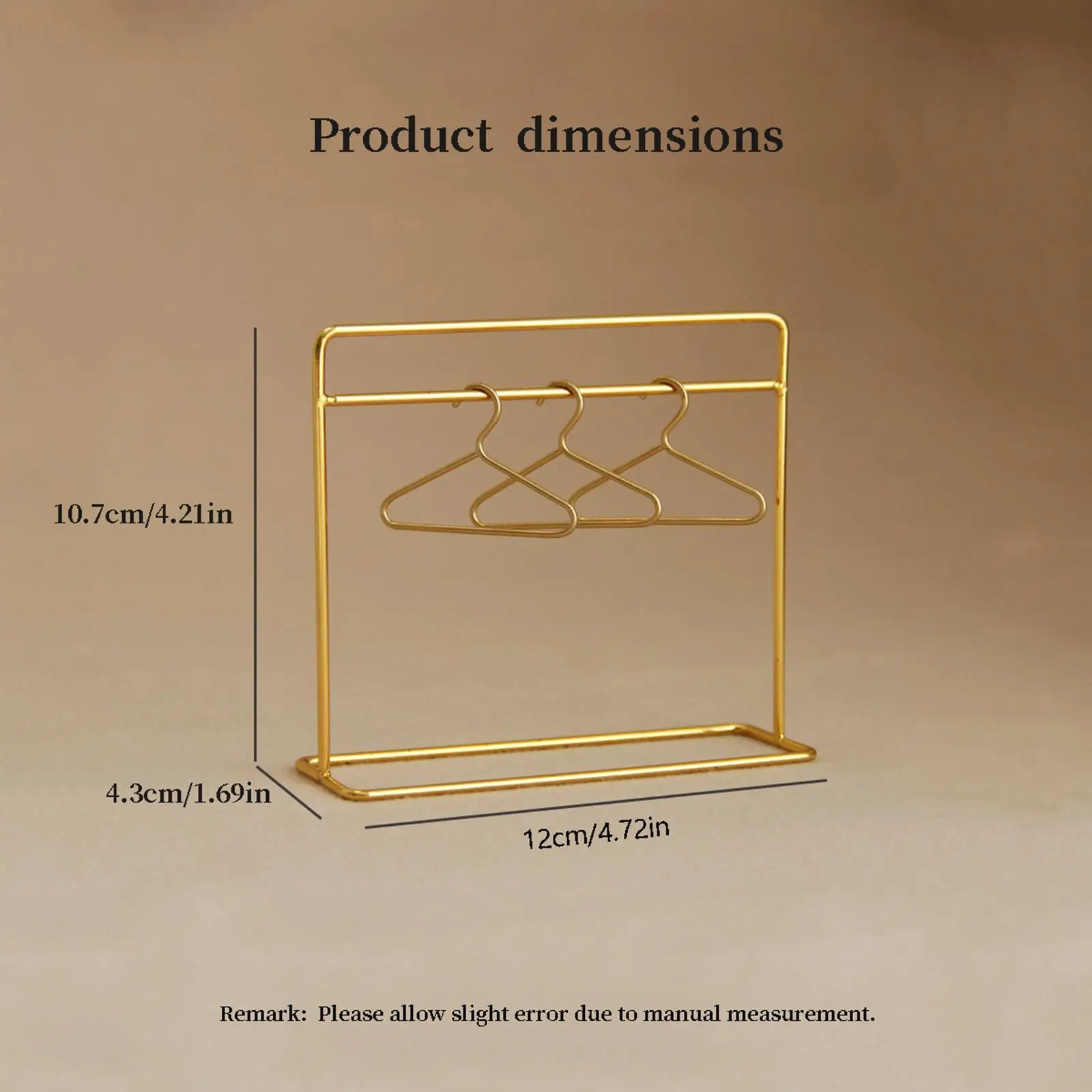 Doll Miniature Garment Rack with Hangers,Doll Wardrobe Furniture,1/12,Dollhouse Clothing Rack for Dollhouse Supplies