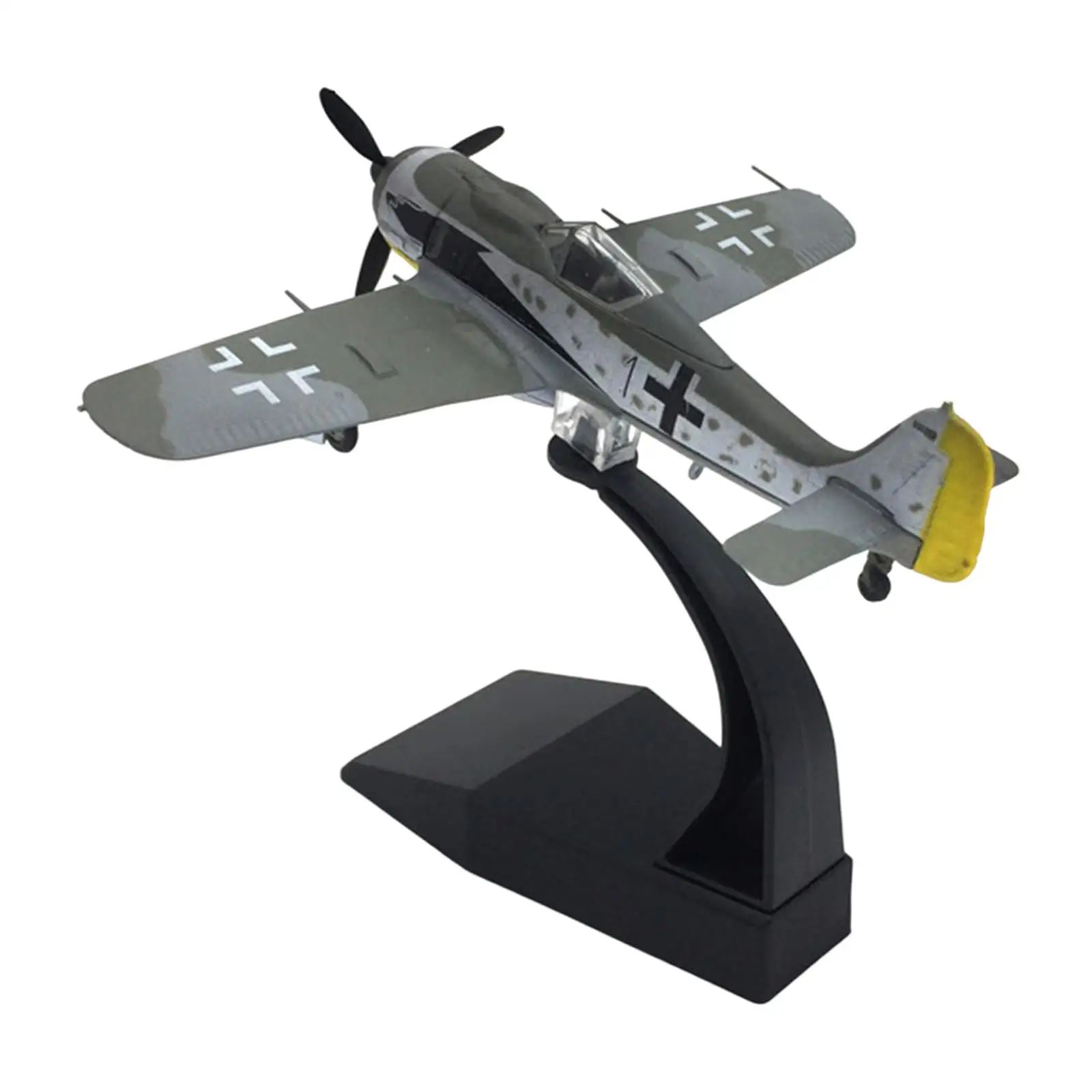 1/72 fw190 Home Decor Tabletop Decor Fighter Model for Gift Collectables