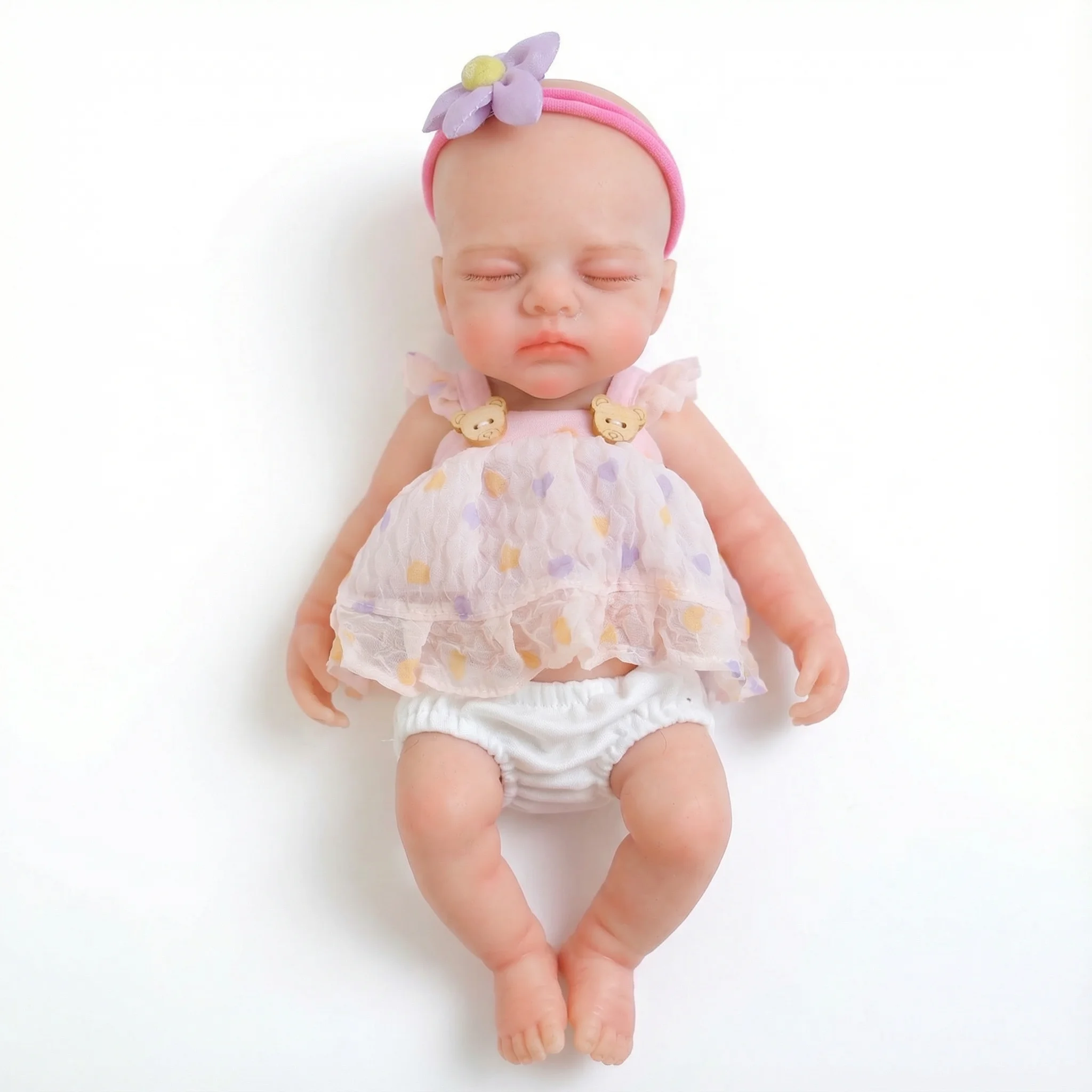 NPK Irys – Muñeca realista de silicona con piel 3D pintada a mano - imagen 5
