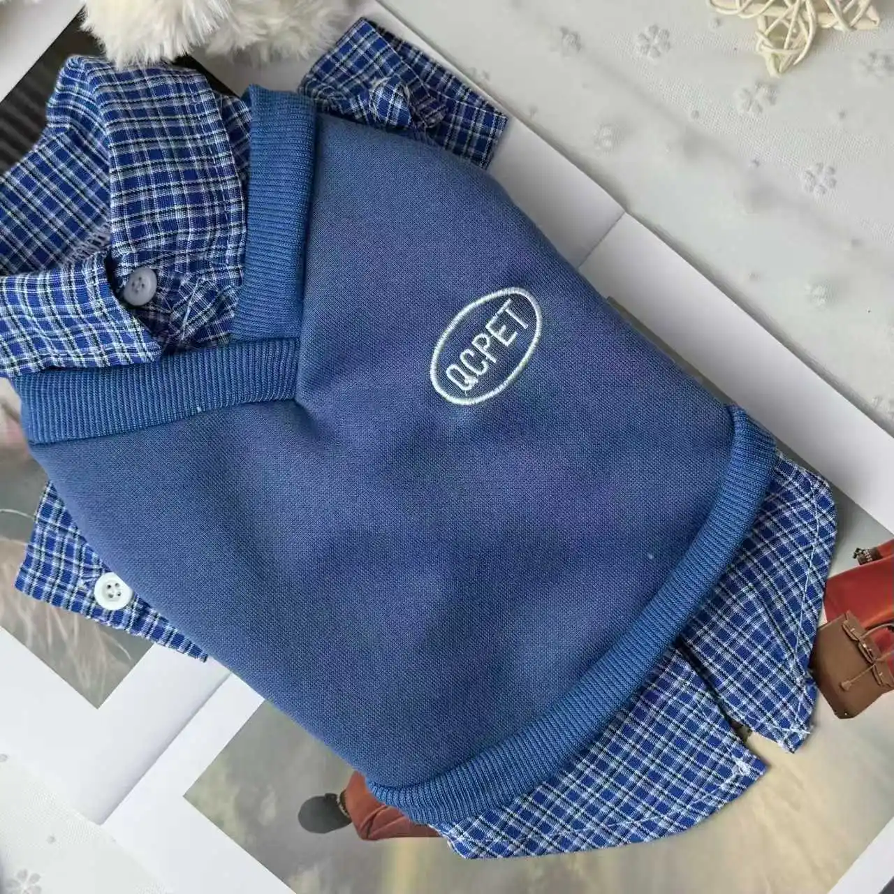 Ropa para mascotas de otoño e invierno, sudadera para perros pequeños y gatos para West Highland White Terrier, Bichon Terrier, Bichon - imagen 2