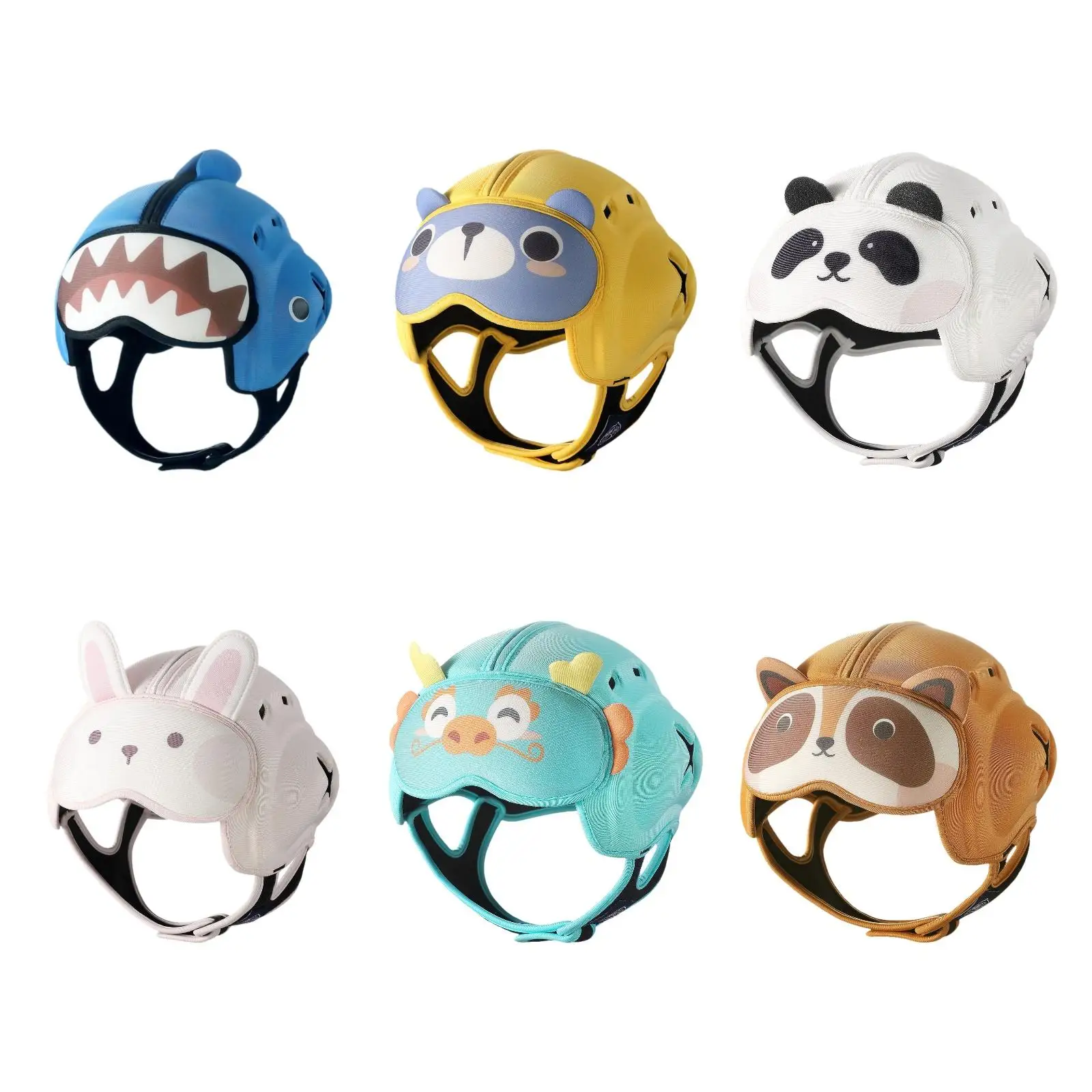 Gorro para casco de bebé, transpirable, suave, cómodo, anticolisión, Protector anticaída, casco infantil para niños y niñas