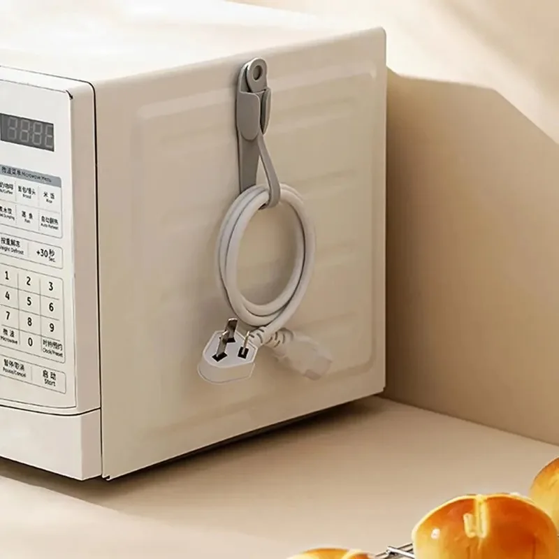 Organizador para cables silicona cocina extraíble sin taladro - imagen 3