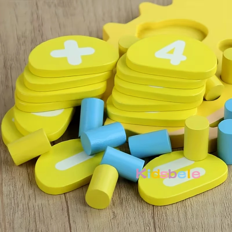 Juego educativo de matemáticas con erizo – Conteo y resta para niños - imagen 2