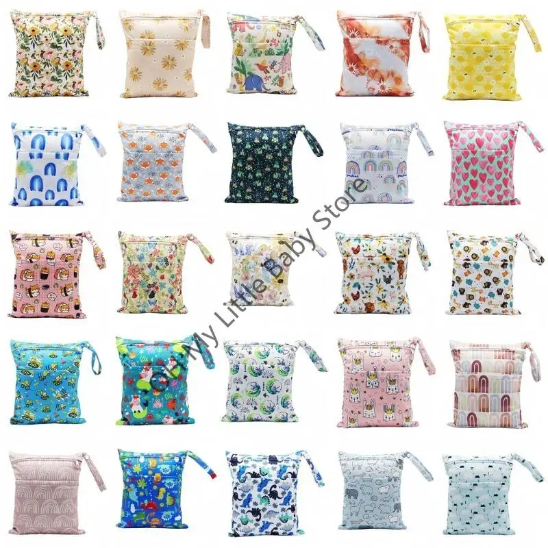 Bolsa pañales para bebés para bebés prueba agua M76C para organización conveniente en casa o durante recipiente