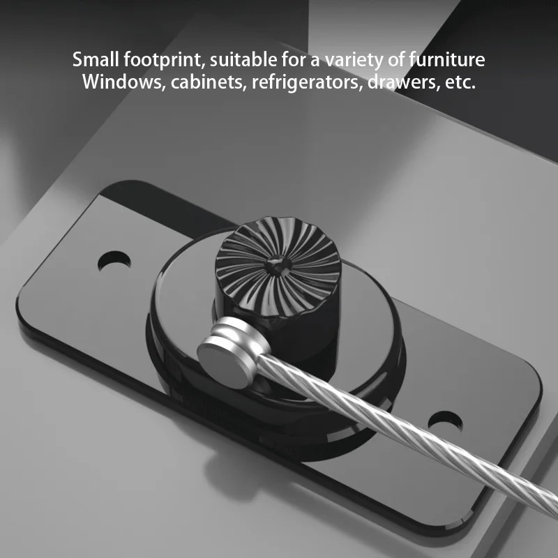 Cerradura de contraseña de seguridad para bebé, cerraduras de cajón de armario de refrigerador multifunción, protección de seguridad para el hogar, limitador de ventana para niños - imagen 3