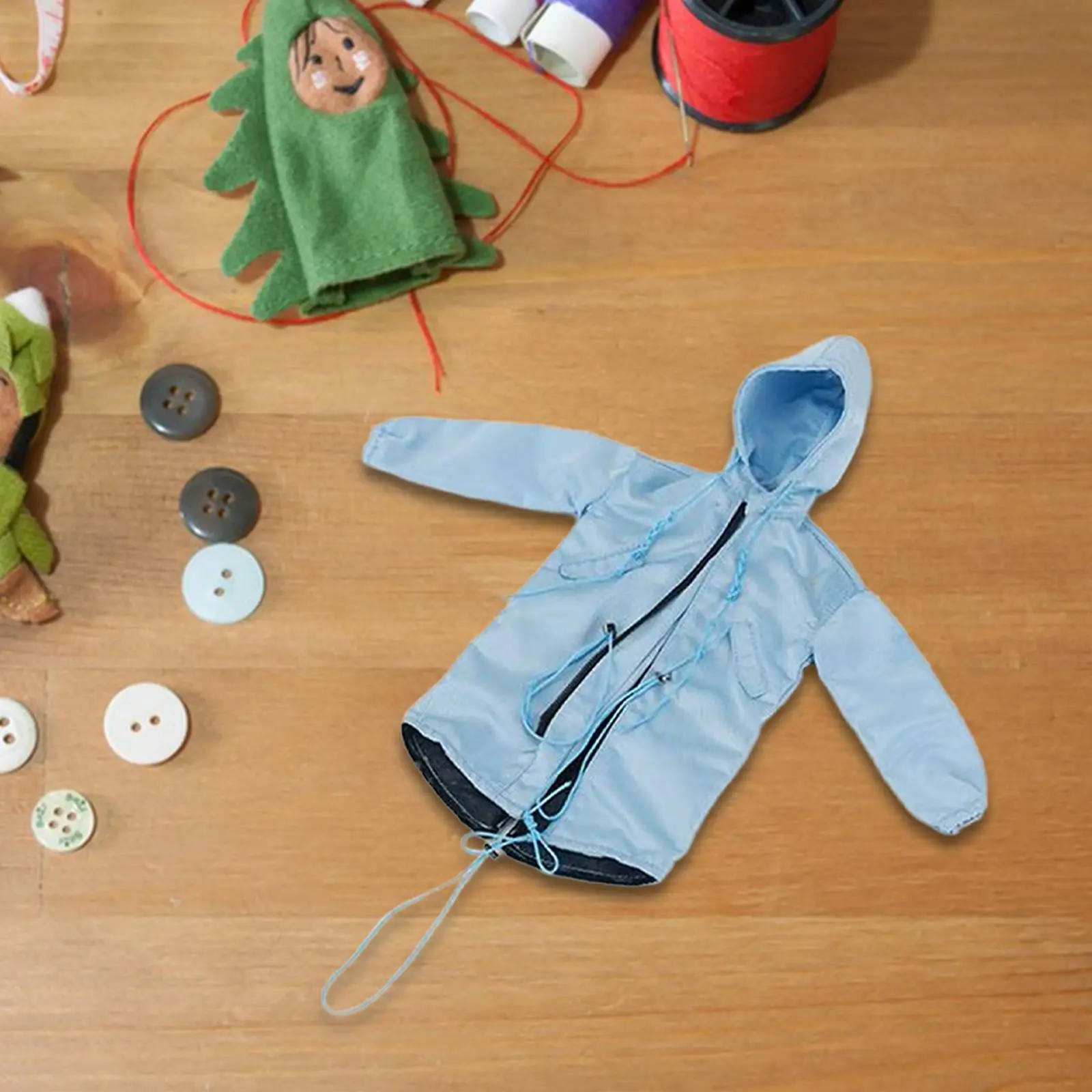 Ropa femenina a escala 1/6, figura coleccionable para mujer, ropa de moda, ropa de trabajo, abrigo para mujer para figura de acción de 12 ", chaqueta cortavientos - imagen 5