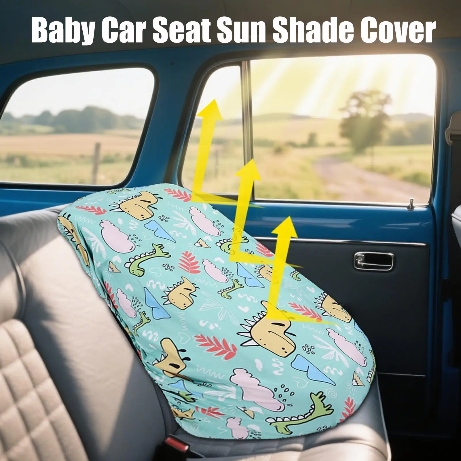 Sombrilla Solar para Asiento de Coche Bebé – Protección UV - imagen 5