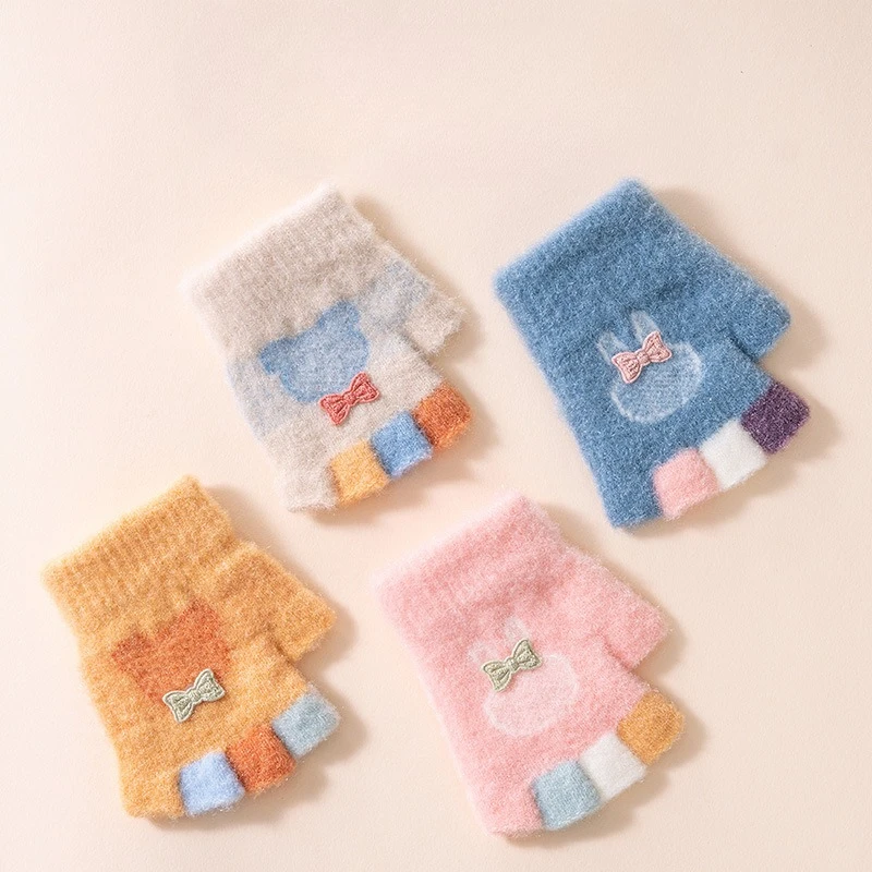 Guantes de invierno para bebé – Felpa cálida Kawaii