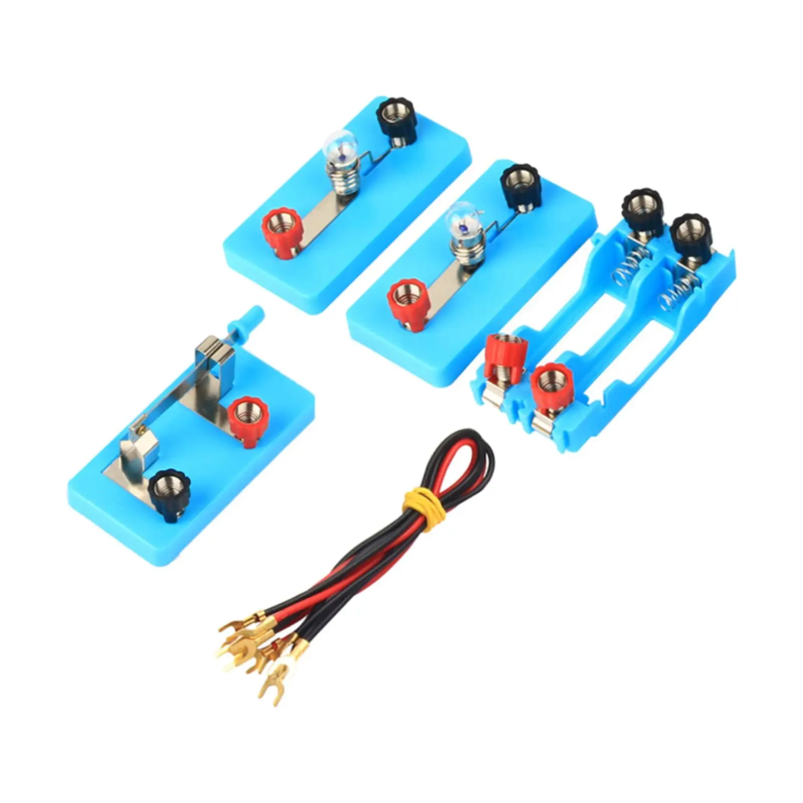 Physics Circuit Experiment Kits Building Project Homeschool Projects with Bulbs Electricity Experiment Set for Kids DIY Projects